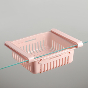 Полка подвесная в холодильник, раздвижная 23(28)×16,5×8 см, цвет МИКС Полка подвесная в холодильник, раздвижная 23(28)×16,5×8 см, цвет МИКС