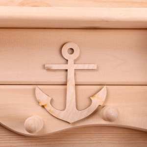 Полка вешалка «Дельфин» 560х230х80 Полка вешалка «Дельфин» 560х230х80