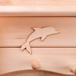 Полка вешалка «Дельфин» 560х230х80 Полка вешалка «Дельфин» 560х230х80