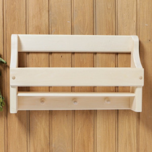 Полка вешалка "Унивесальная", 3 крючка, 50×30×12 см Полка вешалка "Унивесальная", 3 крючка, 50×30×12 см