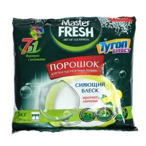 Порошок для посудомоечной машины 7в1 Тайрон, 1 кг Порошок для посудомоечной машины 7в1 Тайрон, 1 кг