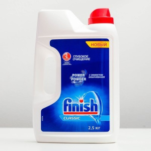Порошок для посудомоечных машин Finish Power Powder, 2,5 кг Порошок для посудомоечных машин Finish Power Powder, 2,5 кг