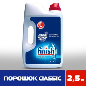 Порошок для посудомоечных машин Finish Power Powder, 2,5 кг Порошок для посудомоечных машин Finish Power Powder, 2,5 кг