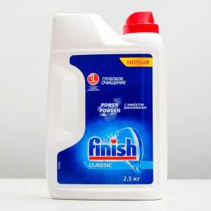 Порошок для посудомоечных машин Finish Power Powder, 2,5 кг Порошок для посудомоечных машин Finish Power Powder, 2,5 кг