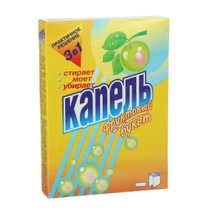 Порошок для ручной стирки Капель «Фруктовый букет», 400 г Порошок для ручной стирки Капель «Фруктовый букет», 400 г