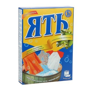Порошок для ручной Ять, для автоматической и ручной стирки, 400 г Порошок для ручной Ять, для автоматической и ручной стирки, 400 г