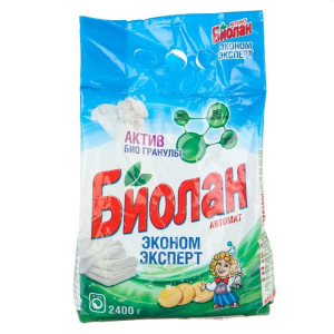 Порошок стиральный "Биолан" Автомат Эконом Эксперт, 2400 г Порошок стиральный "Биолан" Автомат Эконом Эксперт, 2400 г