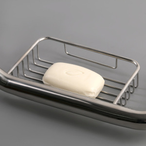 Поручень для ванны с мыльницей, 48×12×14 см, нержавеющая сталь Поручень для ванны с мыльницей, 48×12×14 см, нержавеющая сталь