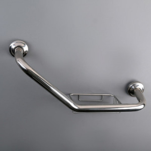 Поручень для ванны с мыльницей, 48×12×14 см, нержавеющая сталь Поручень для ванны с мыльницей, 48×12×14 см, нержавеющая сталь