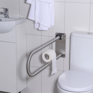 Поручень откидной EFOR «Практик», нержавеющая сталь Поручень откидной EFOR «Практик», нержавеющая сталь