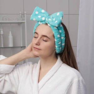 Повязка для умывания «Драже», цвет МИКС Повязка для умывания «Драже», цвет МИКС