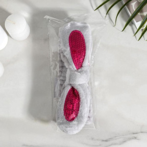 Повязка для умывания «Гламур», цвет МИКС Повязка для умывания «Гламур», цвет МИКС