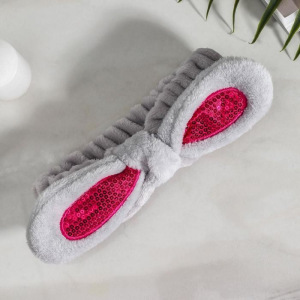 Повязка для умывания «Гламур», цвет МИКС Повязка для умывания «Гламур», цвет МИКС