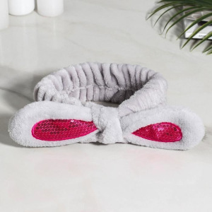 Повязка для умывания «Гламур», цвет МИКС Повязка для умывания «Гламур», цвет МИКС