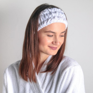 Повязка для умывания, микрофибра, цвет МИКС Повязка для умывания, микрофибра, цвет МИКС