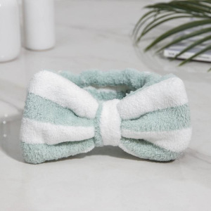 Повязка для умывания «Полосочки», цвет МИКС Повязка для умывания «Полосочки», цвет МИКС