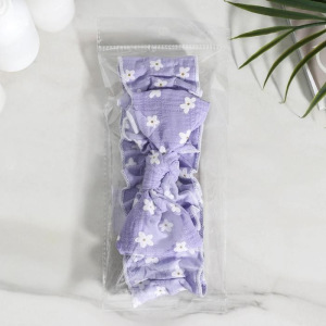 Повязка для умывания «Ромашки», цвет МИКС Повязка для умывания «Ромашки», цвет МИКС