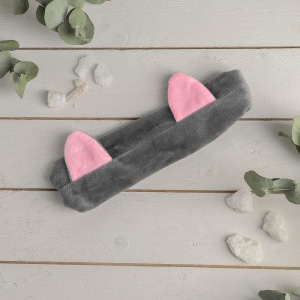 Повязка для умывания «Ушки», цвет МИКС Повязка для умывания «Ушки», цвет МИКС