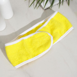 Повязка для волос на липучке Чистовье, махровая, 1 шт/уп, цвет МИКС Повязка для волос на липучке Чистовье, махровая, 1 шт/уп, цвет МИКС