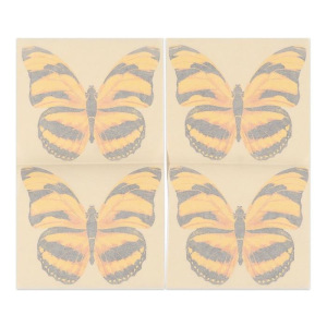 Приманка декоративная от мух "КАРАКУРТ СУПЕР", пакет, 4 наклейки (бабочка черно-желтая) Приманка декоративная от мух "КАРАКУРТ СУПЕР", пакет, 4 наклейки (бабочка черно-желтая)