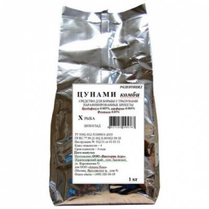 Приманка протравленная Цунами Комби 1кг Приманка протравленная Цунами Комби 1кг