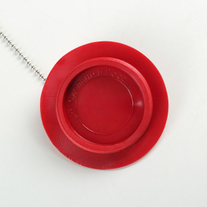 Пробка для ванны, d=6 см (внутренний d=4,5 см), цепочка 55 см, цвет МИКС Пробка для ванны, d=6 см (внутренний d=4,5 см), цепочка 55 см, цвет МИКС