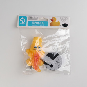 Пробка для ванны с игрушкой Доляна «Крокодил», d=5 см (внутренний d=4,5 см), цепочка 40 см Пробка для ванны с игрушкой Доляна «Крокодил», d=5 см (внутренний d=4,5 см), цепочка 40 см