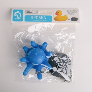 Пробка для ванны с игрушкой Доляна «Осьминог», d=5 см (внутренний d=4,2 см), цепочка 40 см Пробка для ванны с игрушкой Доляна «Осьминог», d=5 см (внутренний d=4,2 см), цепочка 40 см