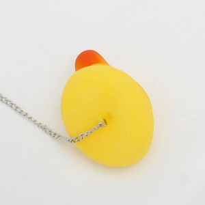 Пробка для ванны с игрушкой Доляна «Утёнок», d=5 см (внутренний d=4 см), цепочка 40 см Пробка для ванны с игрушкой Доляна «Утёнок», d=5 см (внутренний d=4 см), цепочка 40 см