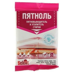 Пятновыводитель и усилитель стирки Selena "Пятноль", 90 г Пятновыводитель и усилитель стирки Selena "Пятноль", 90 г