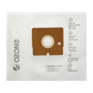 Пылесборник синтетический Ozone micron M-08, 5 шт (LG TB-36) Пылесборник синтетический Ozone micron M-08, 5 шт (LG TB-36)