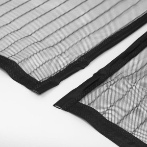 Сетка антимоскитная для дверей, 100 × 210 см, на магнитах, цвет черный Сетка антимоскитная для дверей, 100 × 210 см, на магнитах, цвет черный