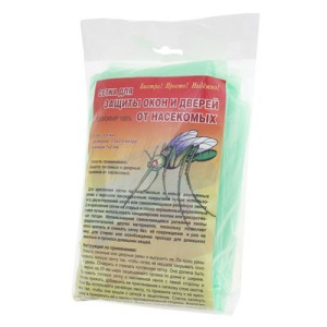 Сетка для защиты окон и дверей от насек.шир.150см*2,0м цвет микс Сетка для защиты окон и дверей от насек.шир.150см*2,0м цвет микс