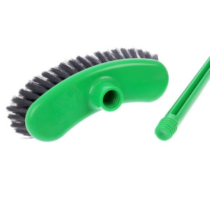 Щётка для пола с черенком, мягкая, «Комфорт», цвет МИКС Щётка для пола с черенком, мягкая, «Комфорт», цвет МИКС