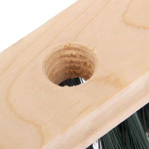 Щётка для пола с резьбой, 25×5 см, цвет МИКС Щётка для пола с резьбой, 25×5 см, цвет МИКС