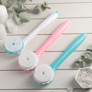 Щётка массажная-насадка для душа, цвет МИКС Щётка массажная-насадка для душа, цвет МИКС