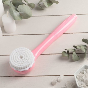 Щётка массажная-насадка для душа, цвет МИКС Щётка массажная-насадка для душа, цвет МИКС