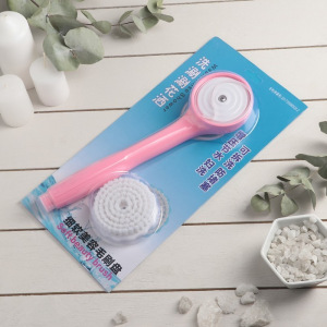 Щётка массажная-насадка для душа, цвет МИКС Щётка массажная-насадка для душа, цвет МИКС