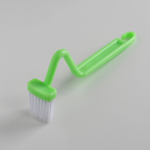 Щётка с изогнутой ручкой, цвет МИКС Щётка с изогнутой ручкой, цвет МИКС