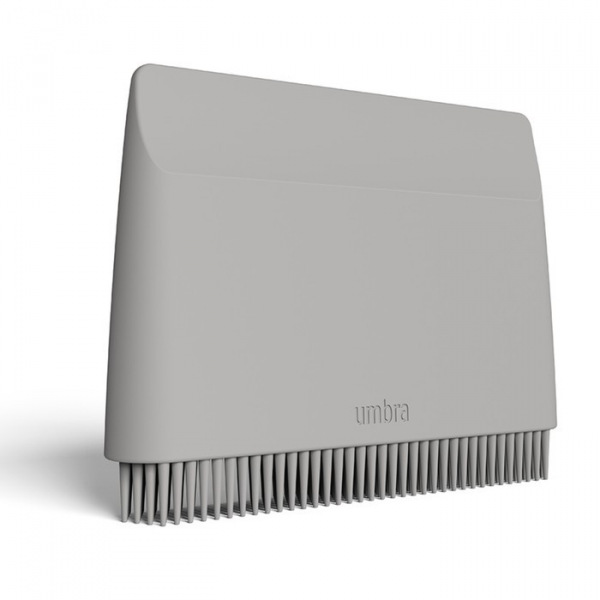 Щётка со скребком Flex, серая