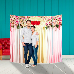 Ширма - Фотозона "Союз двух сердец" 210×190см Ширма - Фотозона "Союз двух сердец" 210×190см
