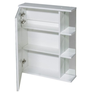 Шкаф Зеркало "АКВАРЕЛЬ" Лилия Модерн 50, левый 51,5 см х 15,7 см х 70 см Шкаф Зеркало "АКВАРЕЛЬ" Лилия Модерн 50, левый 51,5 см х 15,7 см х 70 см