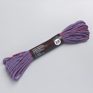 Шнур-верёвка вязаный ПП, d=4 мм, 10 м, цвет МИКС Шнур-верёвка вязаный ПП, d=4 мм, 10 м, цвет МИКС