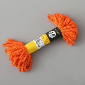 Шнур-верёвка вязаный ПП, d=4 мм, 10 м, цвет МИКС Шнур-верёвка вязаный ПП, d=4 мм, 10 м, цвет МИКС