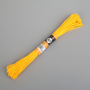 Шнур-верёвка вязаный с сердечником ПП, d=2 мм, 10 м, цвет МИКС Шнур-верёвка вязаный с сердечником ПП, d=2 мм, 10 м, цвет МИКС