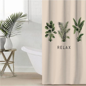 Штора для ванной Этель "Relax" 145 х 180 см, полиэстер Штора для ванной Этель "Relax" 145 х 180 см, полиэстер