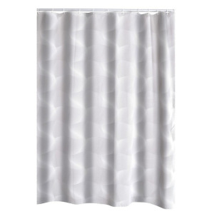 Штора для ванной комнаты 3D, цвет серый 180х200 см Штора для ванной комнаты 3D, цвет серый 180х200 см