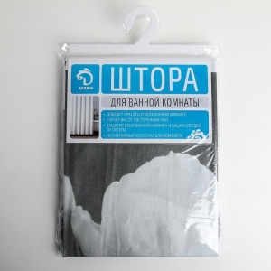 Штора для ванной комнаты Доляна «Белые цветы», 180×180 см, EVA Штора для ванной комнаты Доляна «Белые цветы», 180×180 см, EVA