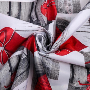 Штора для ванной комнаты Доляна «Сердца», 180×180 см, полиэстер Штора для ванной комнаты Доляна «Сердца», 180×180 см, полиэстер