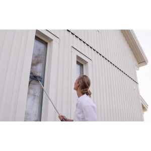 Швабра для мытья стекол и зеркал со сменной насадкой из микрофибры Швабра для мытья стекол и зеркал со сменной насадкой из микрофибры